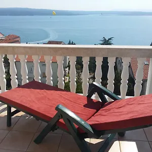 Apartment Panoramic Sea View Close Sandy Beach Crikvenica About 100M To Sea, Crikvenica